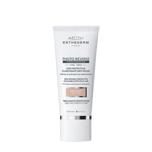 Institut Esthederm Photo Reverse cream tube on a white background