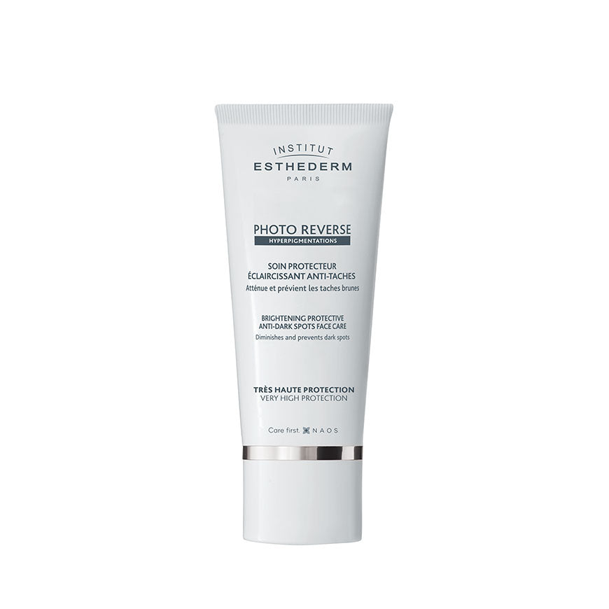 Institut Esthederm Photo Reverse cream tube on a white background