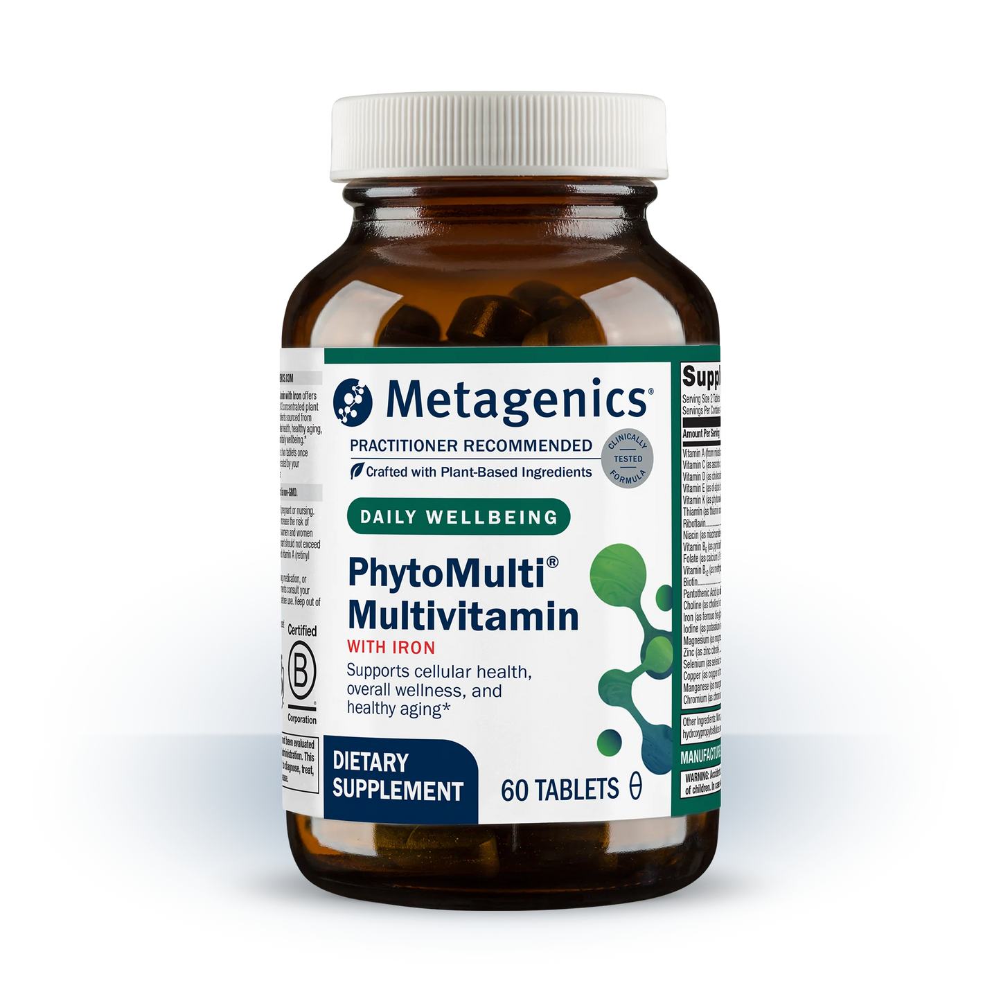 Metagenics PhytoMulti® Multivitamin with Iron