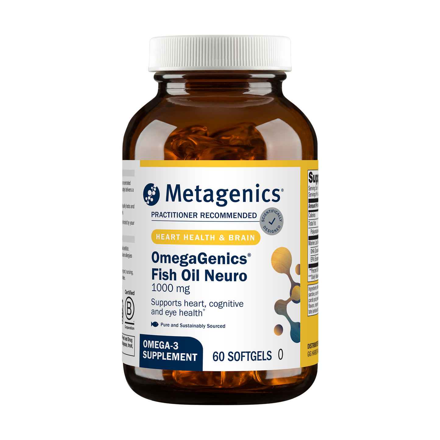 Metagenics OmegaGenics® Fish Oil Neuro 1000 mg
