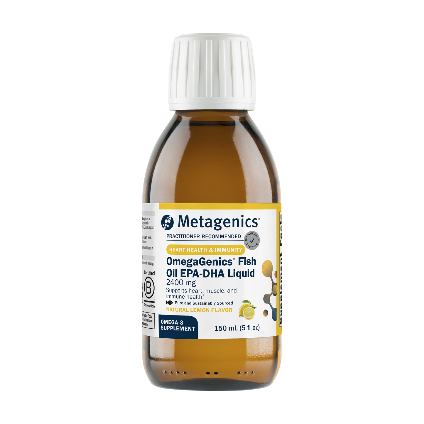 Metagenics OmegaGenics® Fish Oil EPA-DHA Liquid 2400 mg