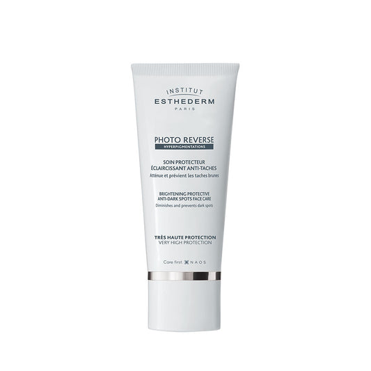 Institut Esthederm Photo Reverse cream tube on a white background