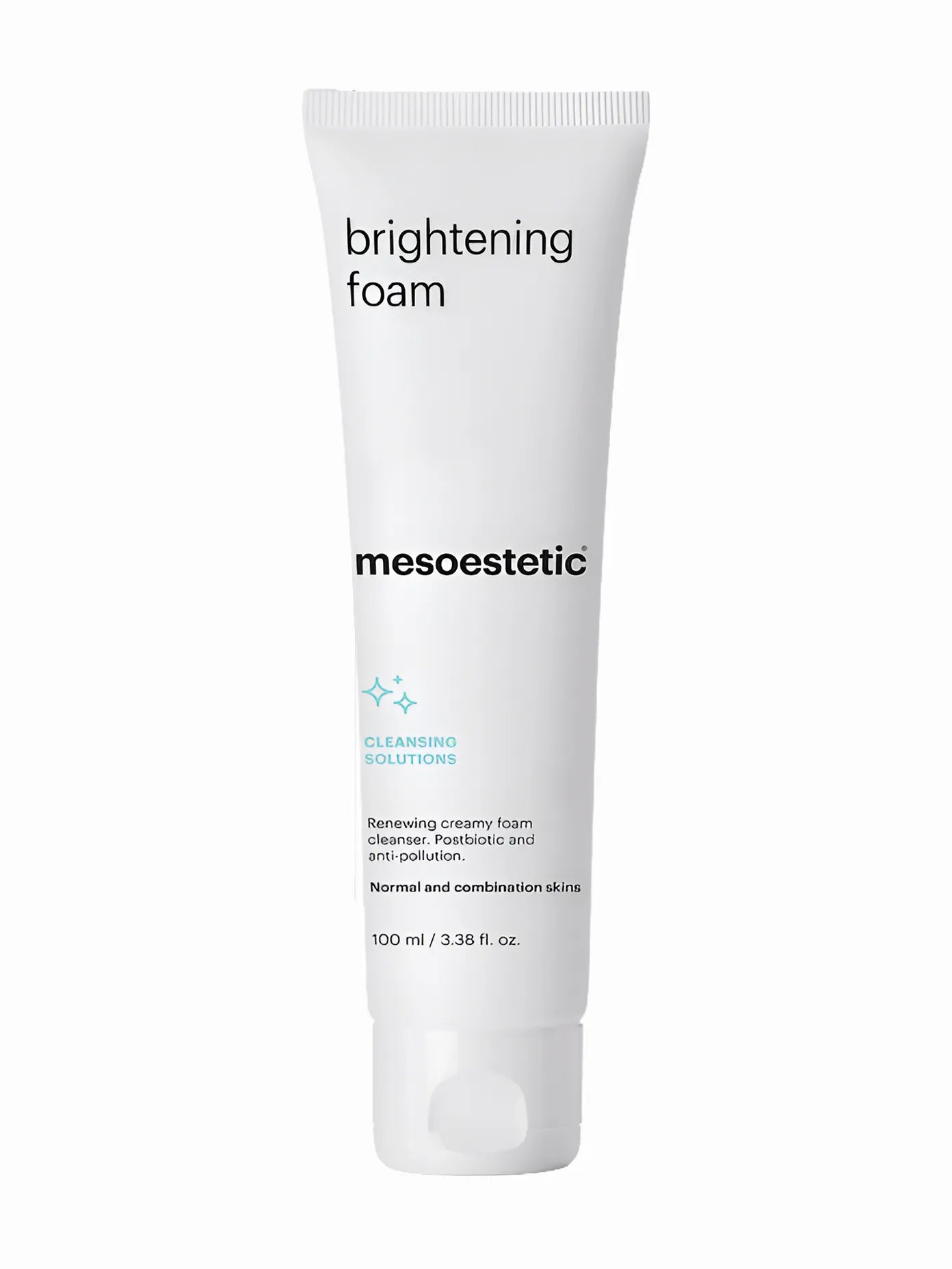 Mesoesetic brightening foam cleanser tube 100ml