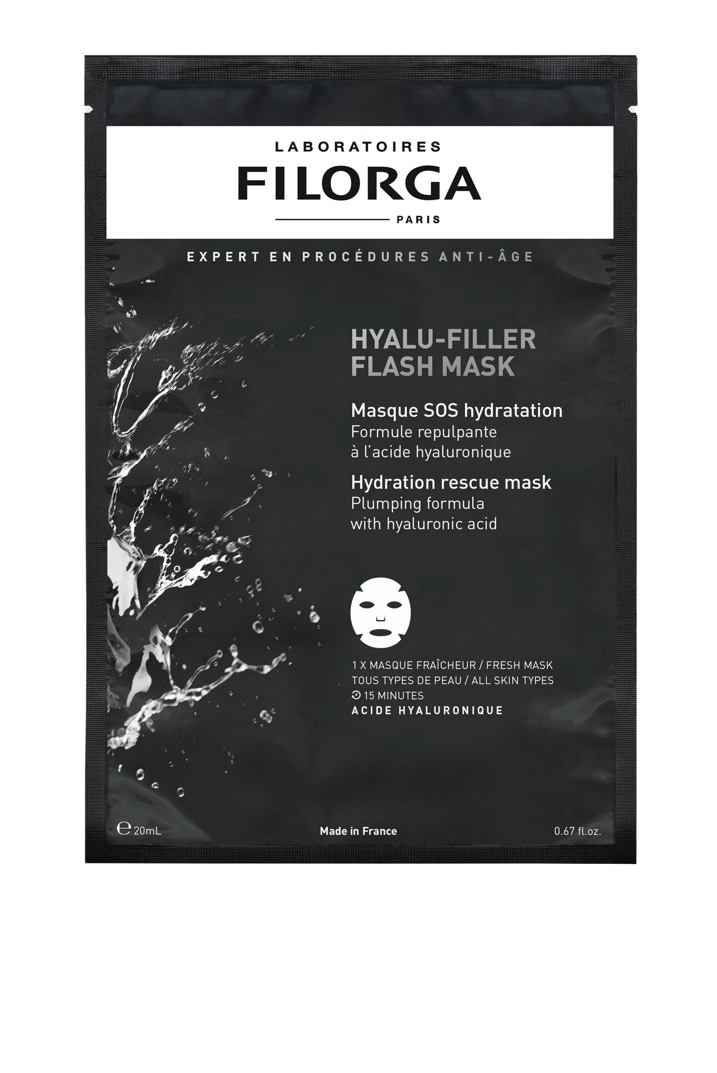 HYALU-FILLER FLASH MASK