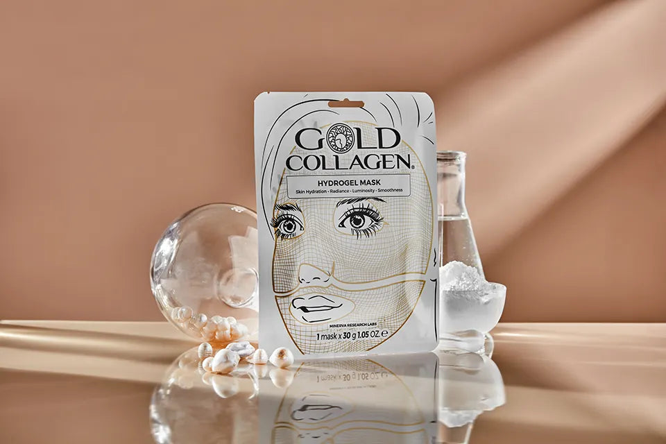 Gold collagen Hydrogel mask set
