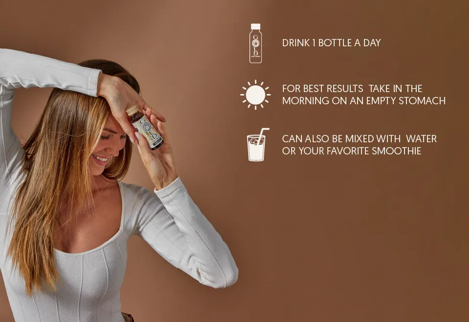 Gold collagen hairlift 10-day pack