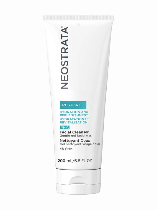 200ml white tube of Neostrata Restore facial cleanser 