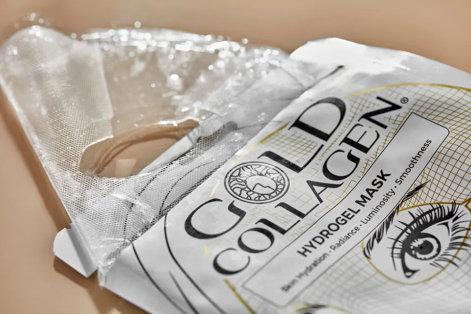 Gold collagen Hydrogel mask set