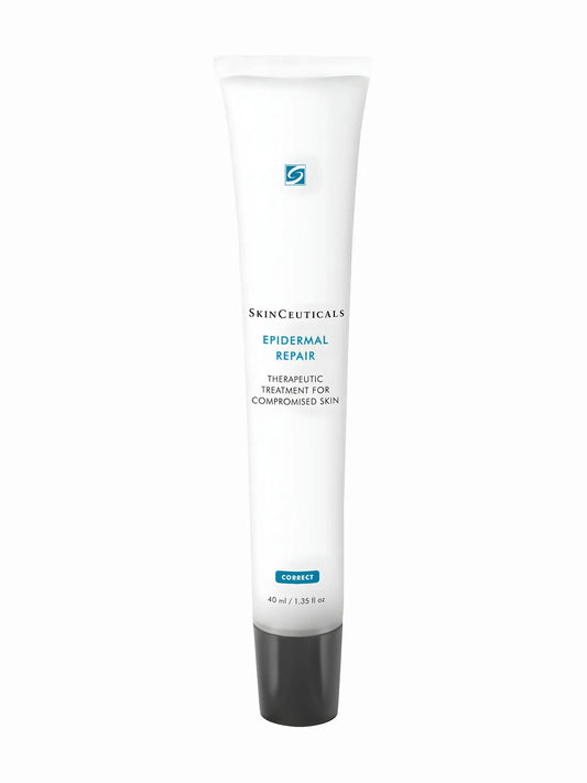 A tube of SkinCeuticals Epidermal Repair cream.